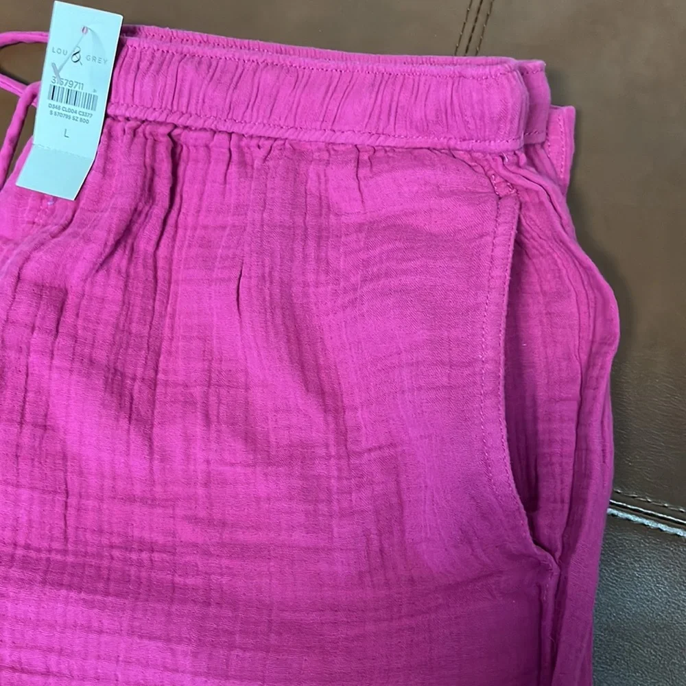 Lou & Grey cotton lounge pants NWT - Picture 5 of 7